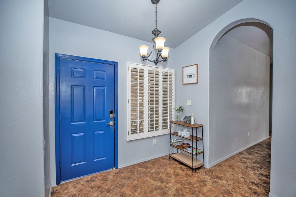 Front Entrance to the BlueDoor
