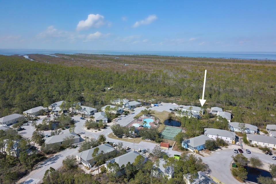 Overhead view