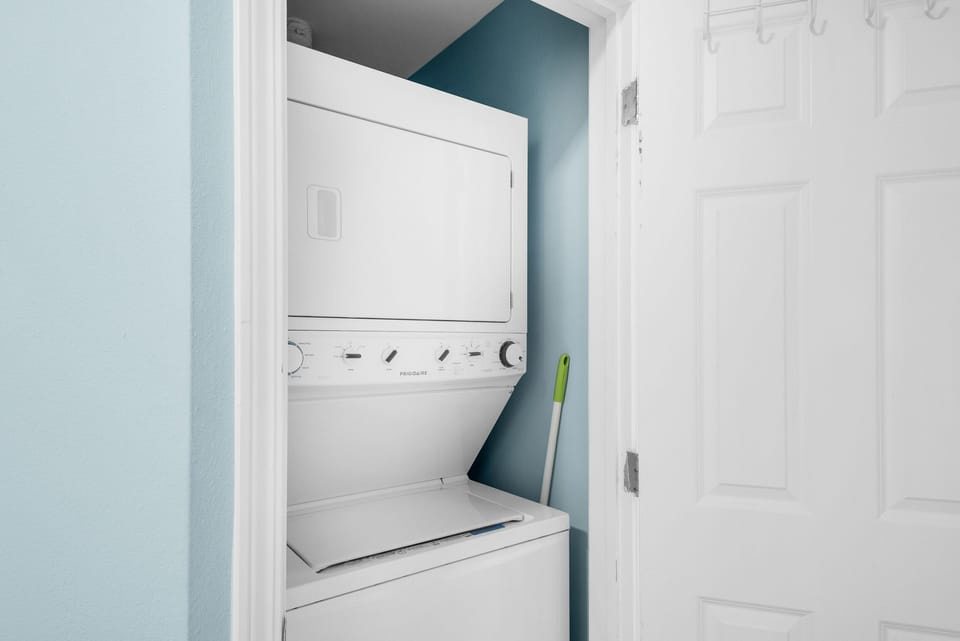 Washer and dryer