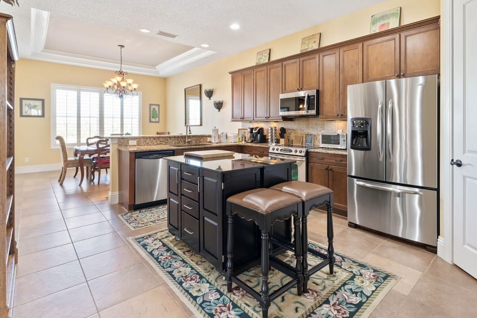 Open Kitchen With Island