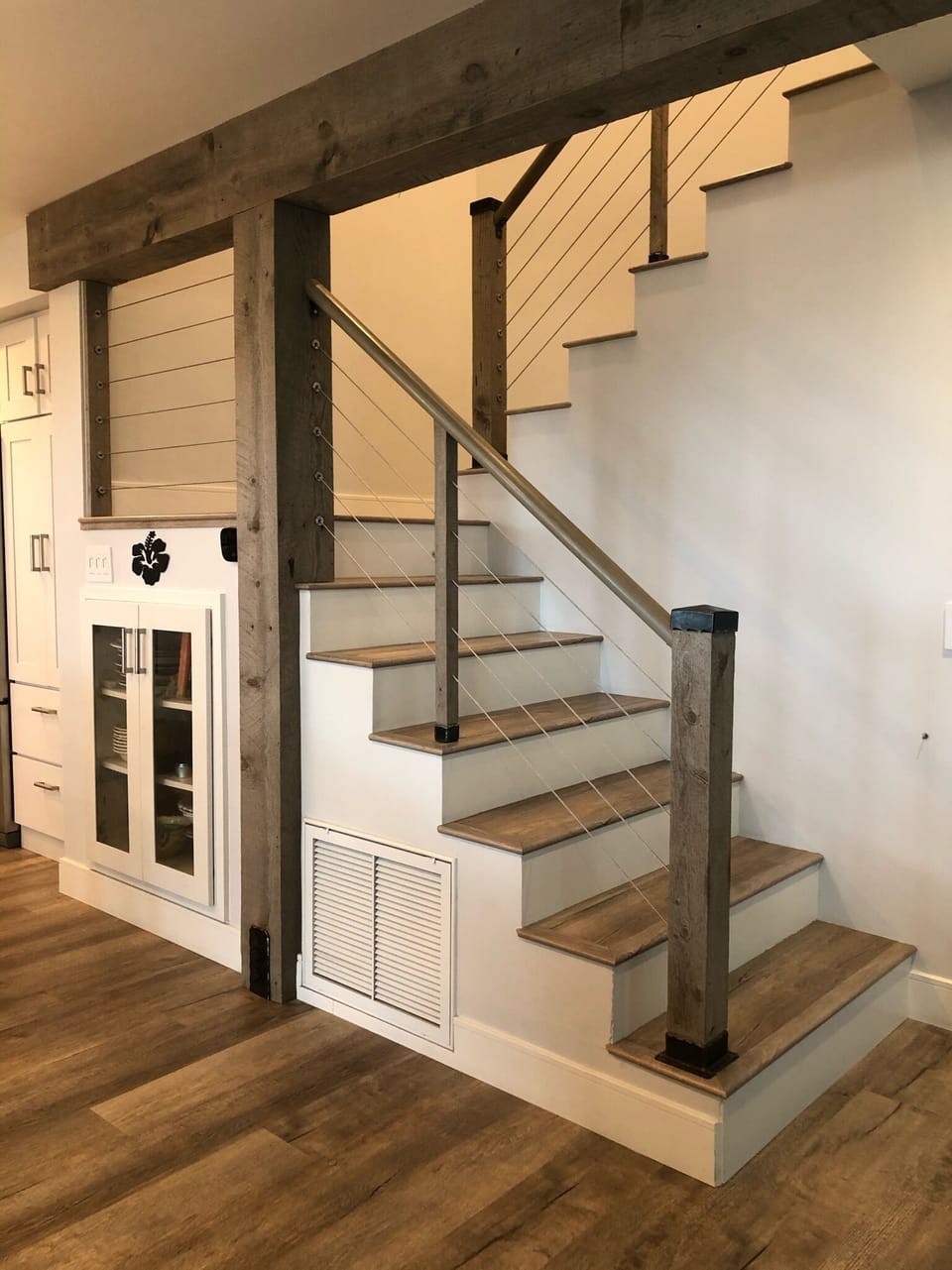 Classic coastal stairs lead to more ocean views!