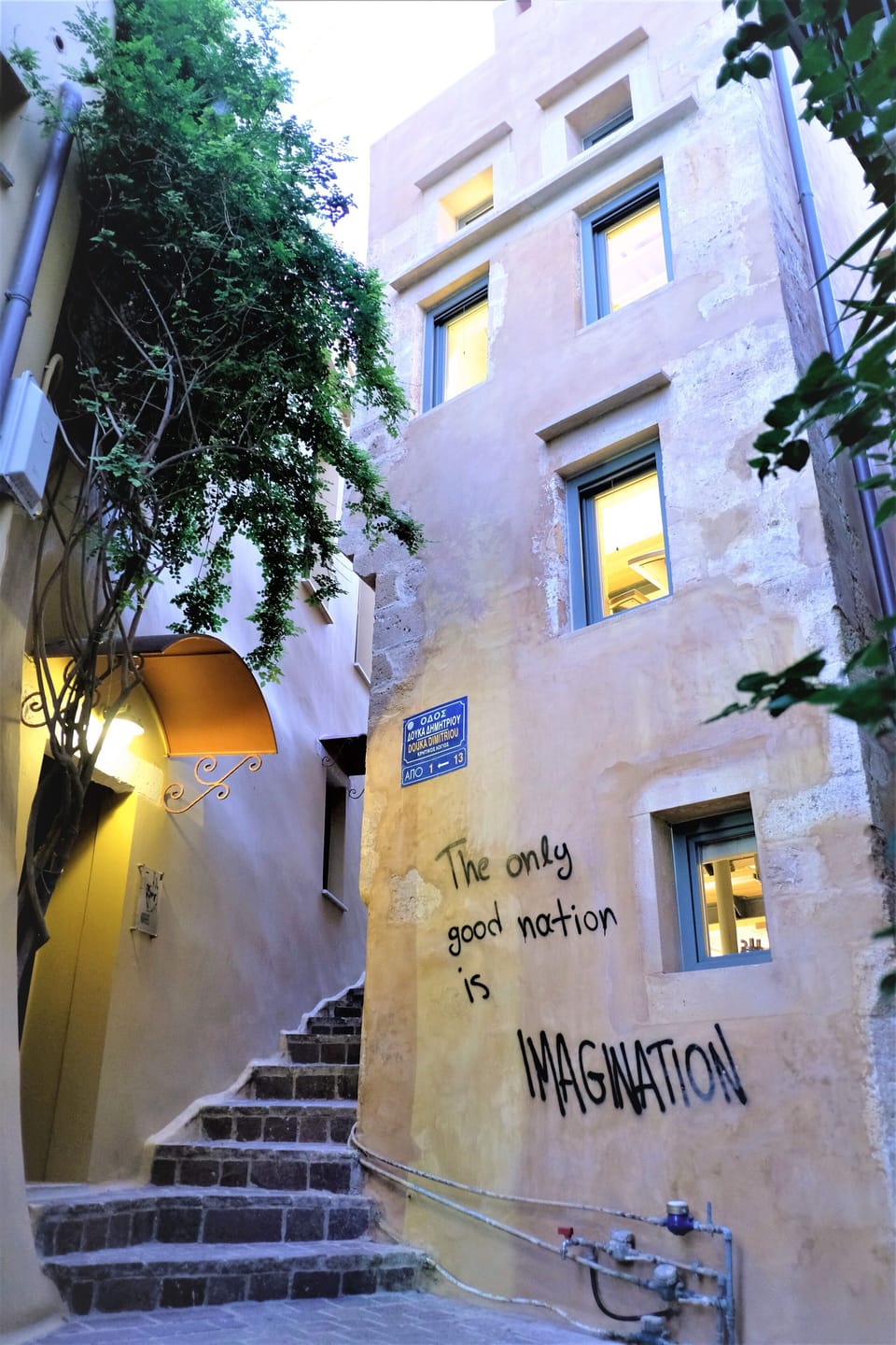 “Journey Design Home” is a luxury holiday home for rent in Chania old town.