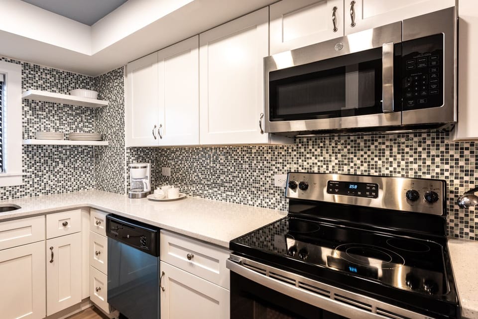 Newly remodeled kitchen
