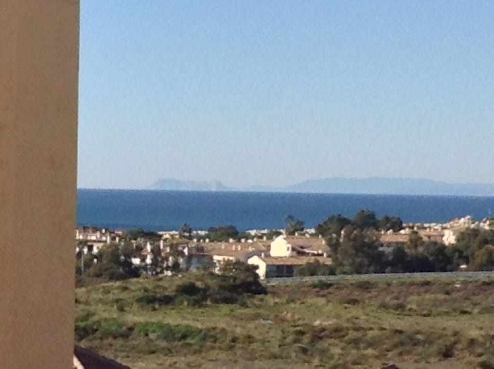 Gibraltar from the terrace