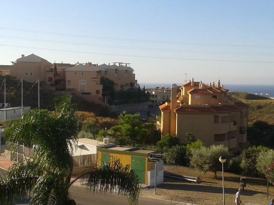 Montemarina silhouetted against the sky