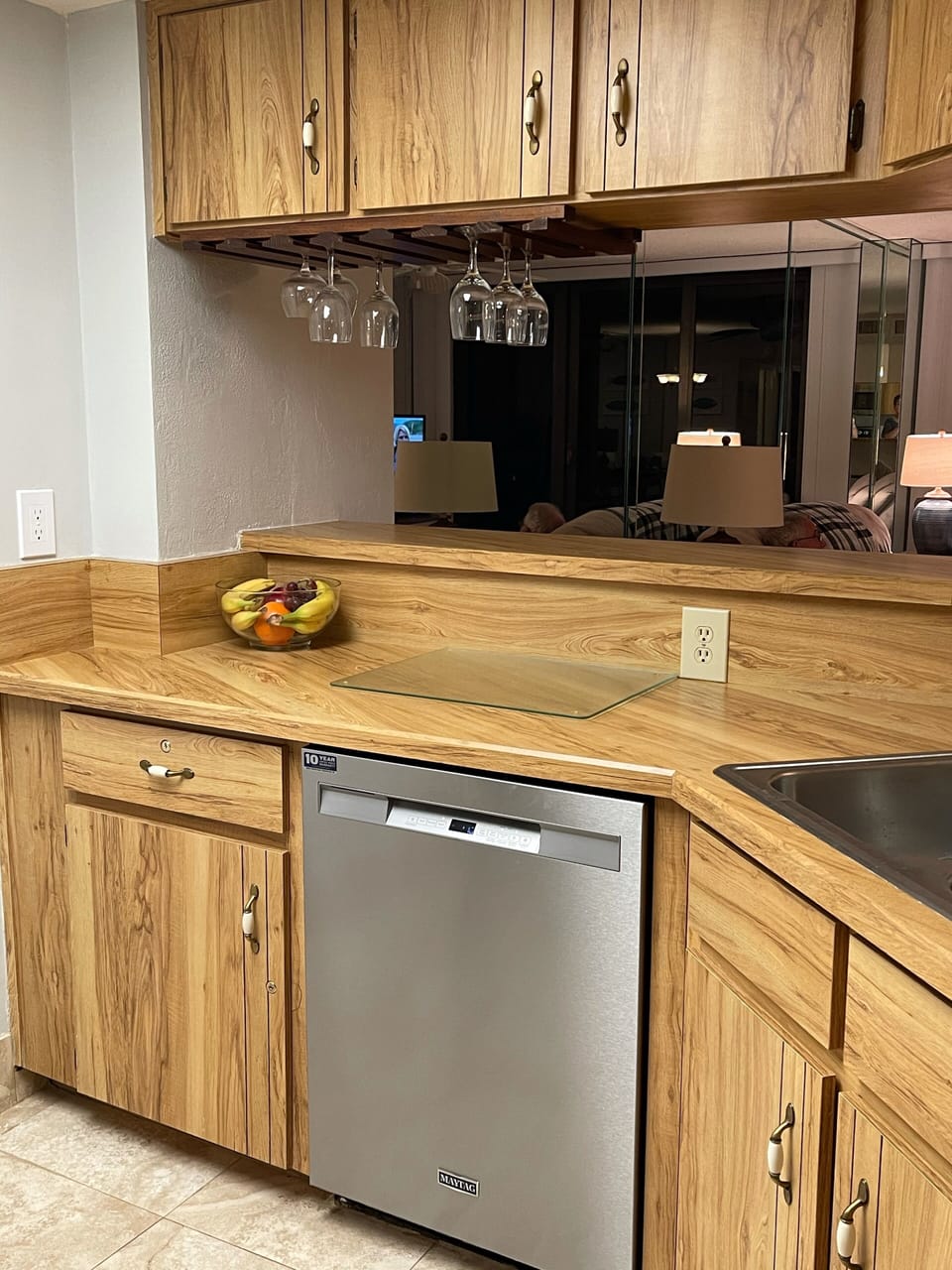 Brand new stainless steel dishwasher!