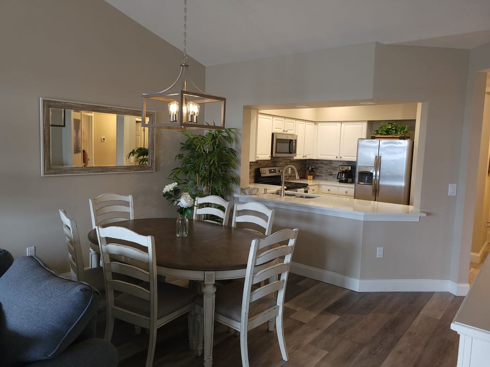View from living area