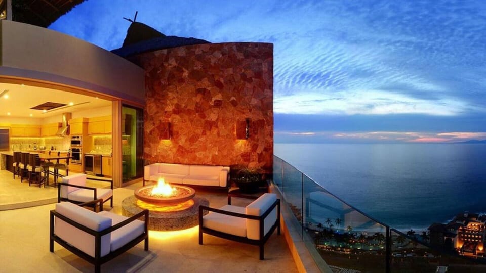 Enjoy sunsets in pacific paradise from the exquisitely crafted-for-comfort deck!