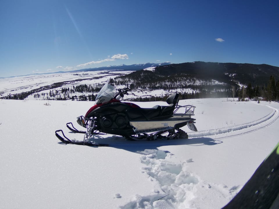 Battlefield overlook 1/2 mile away. Accessible by foot, snowmobile, atv, etc.