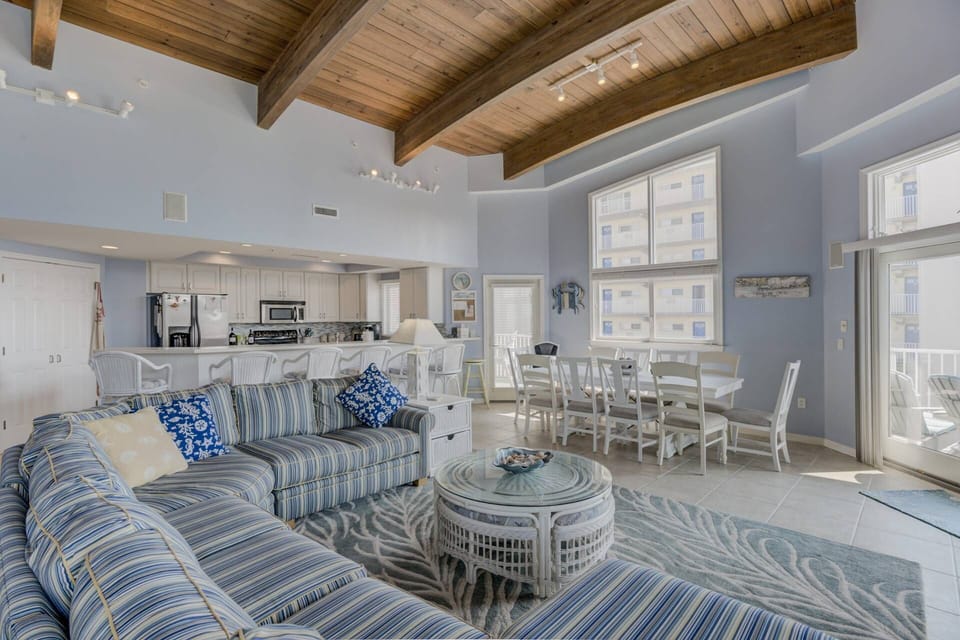 Living Area - View of Kitchen