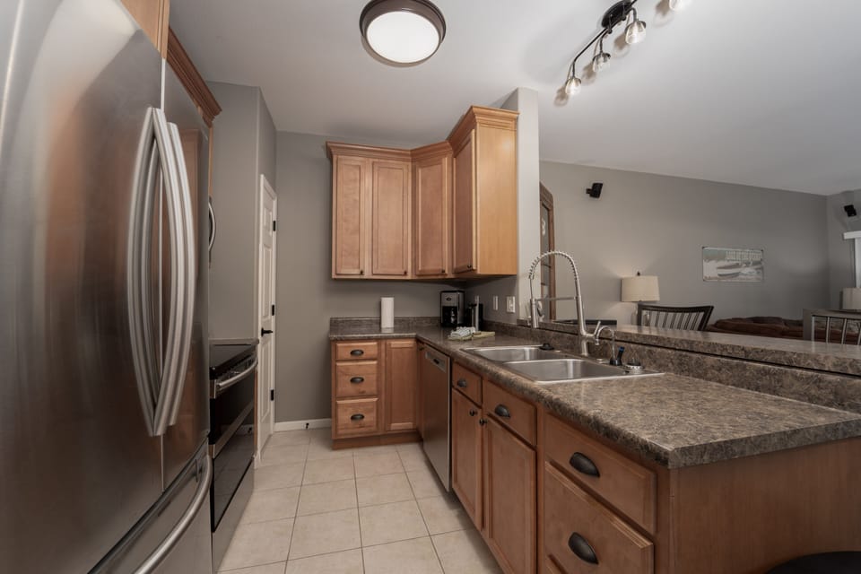 Kitchen on main level