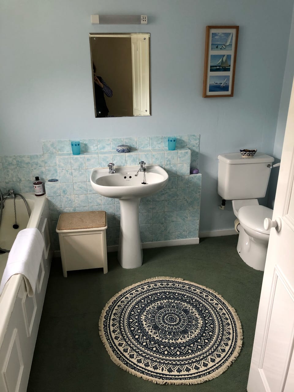 Bathroom.