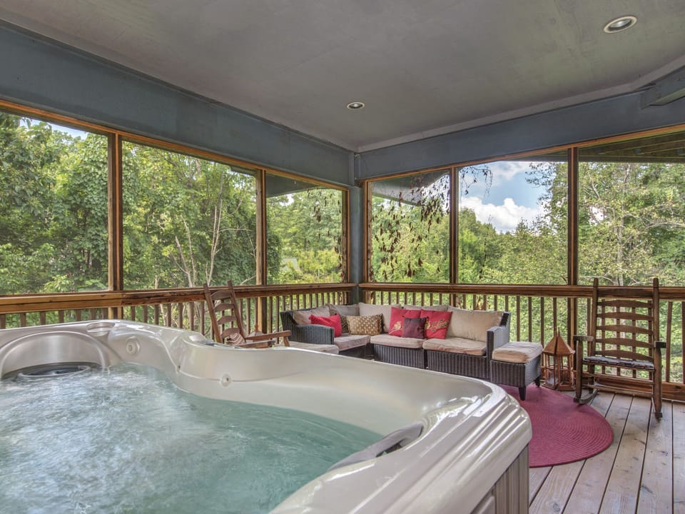 Private Hot Tub - Lower Level