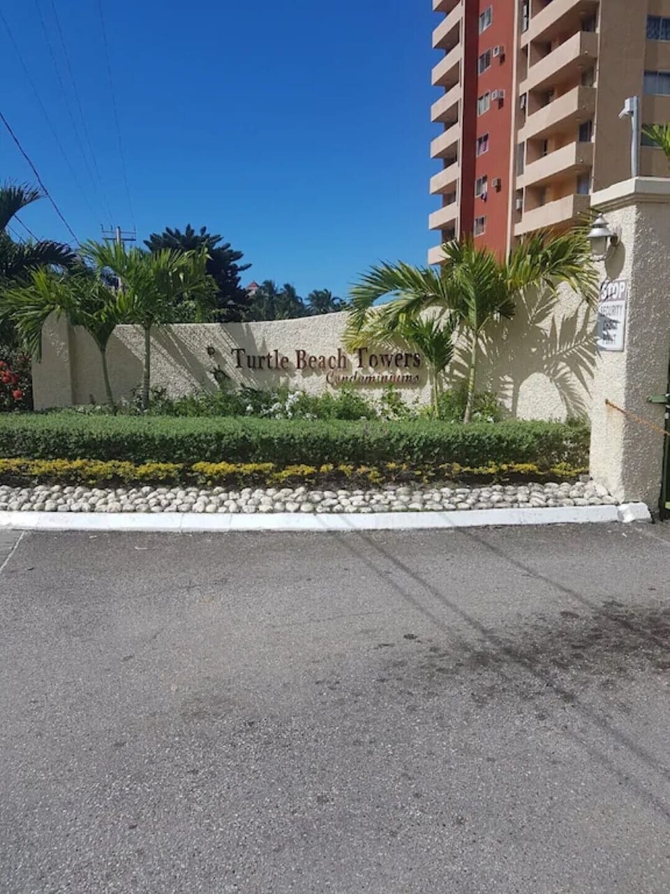 Entrance to Turtle Towers