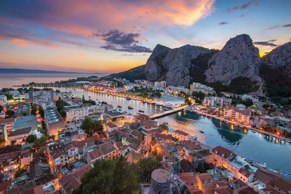 Omiš town
