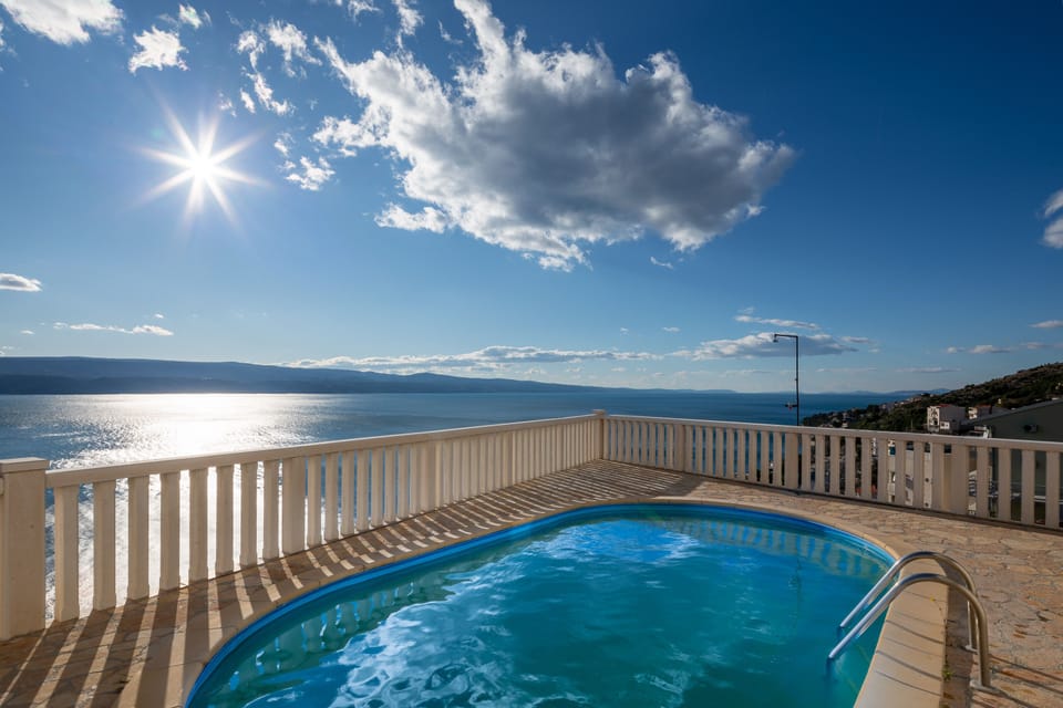 Amazing pool area with stunning  view!