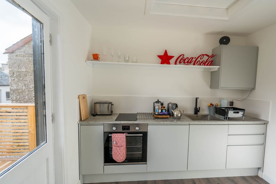 Kitchen area in the Workshop