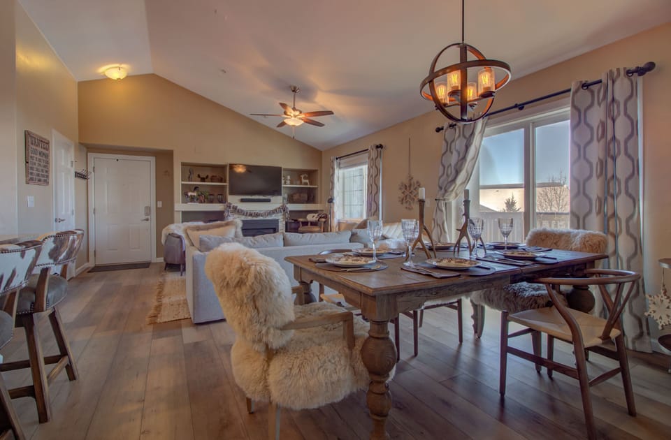 Dining and Living Area