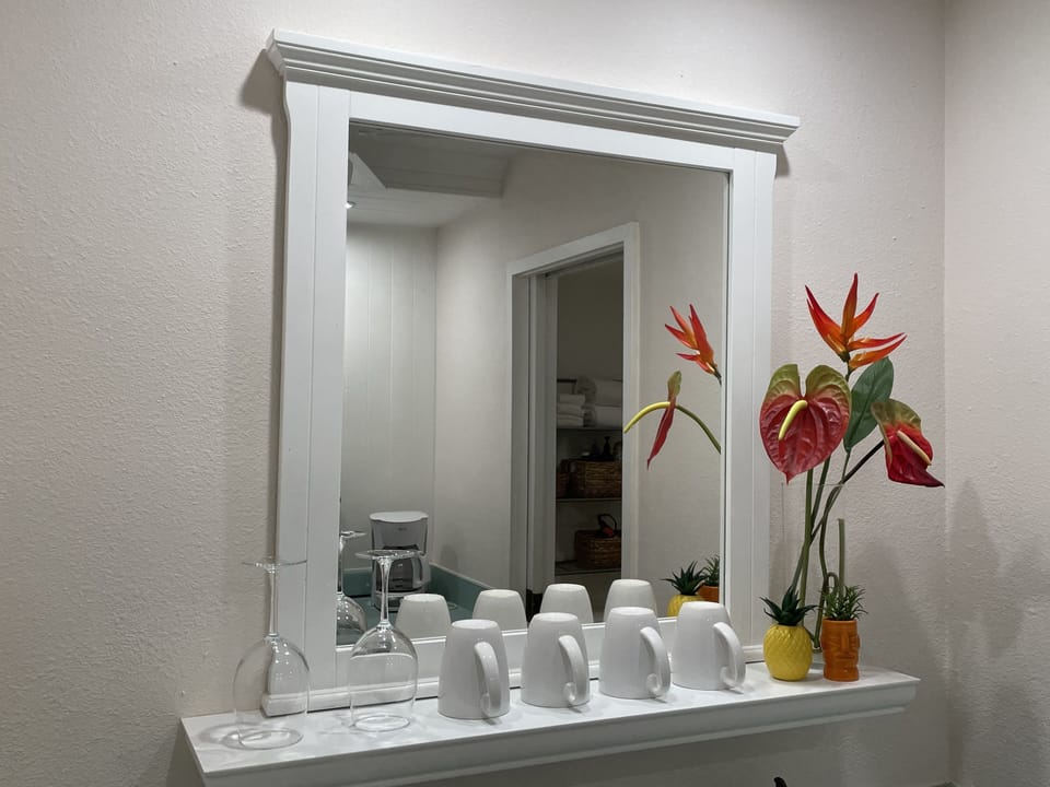 Bathroom area.
