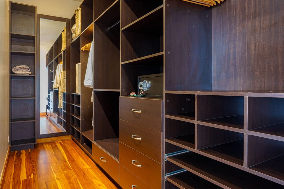 Master Walk-in Closet
