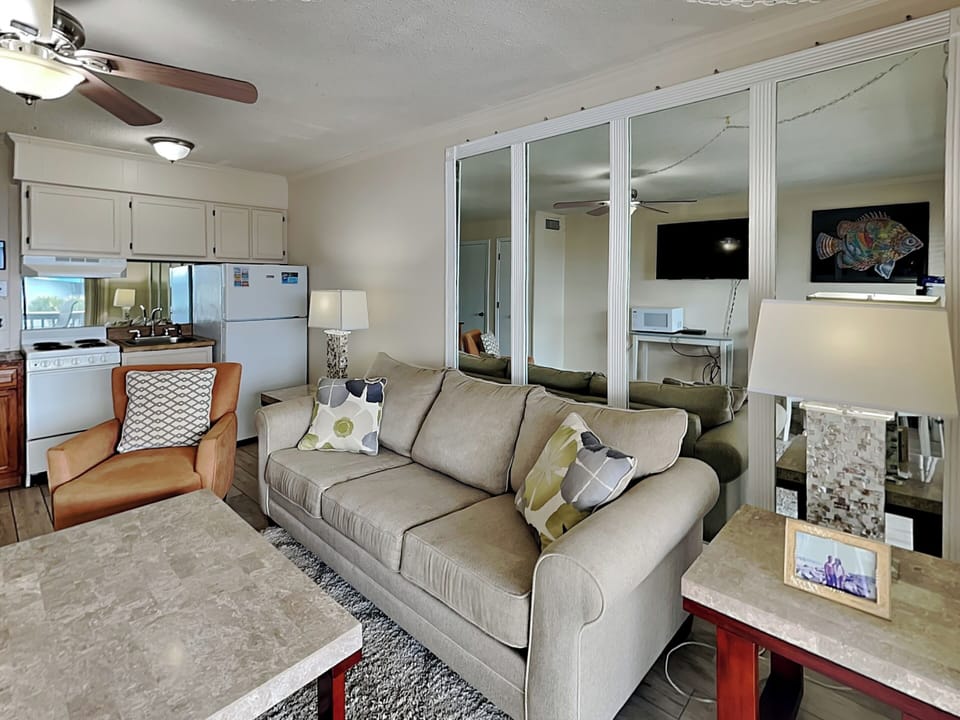 Living Area - Sleeper Sofa