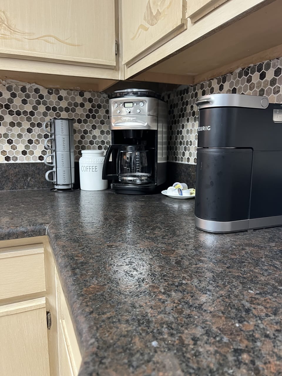 Coffee Pot and Keurig