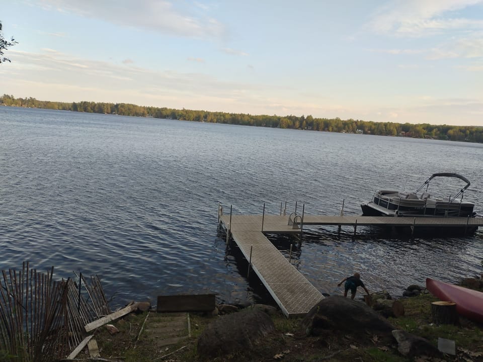 shared dock you have access there to dock or swim