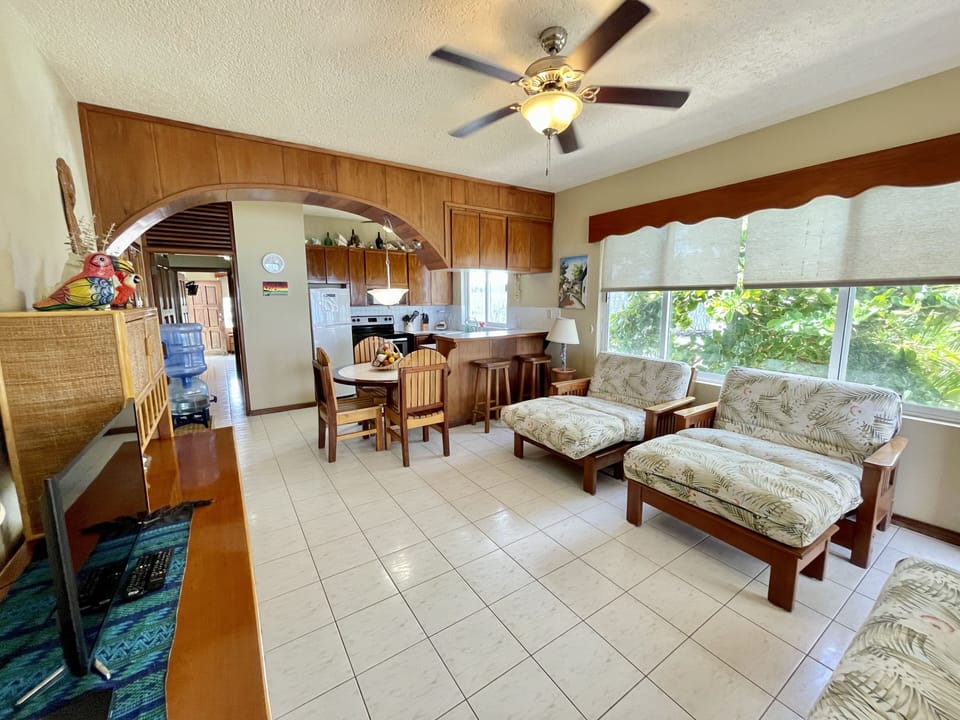 Living Room And Kitchen