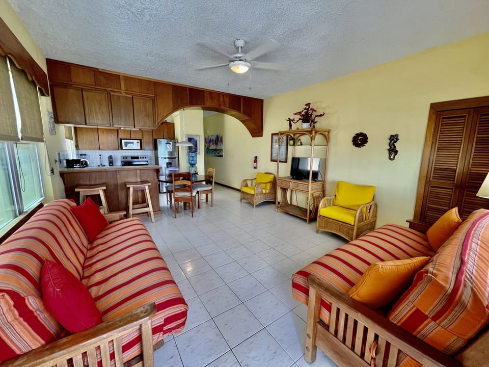 Living Room And Kitchen