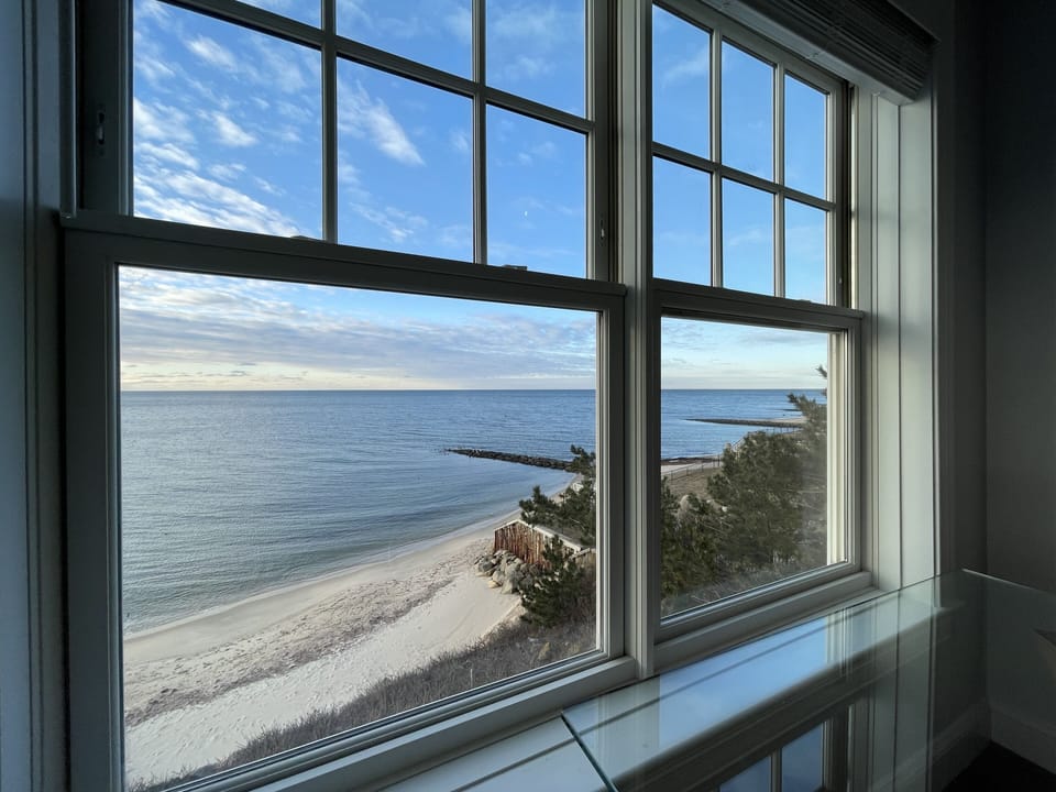 View from dinning room window