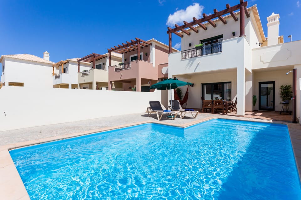 Super private pool and sunny patio