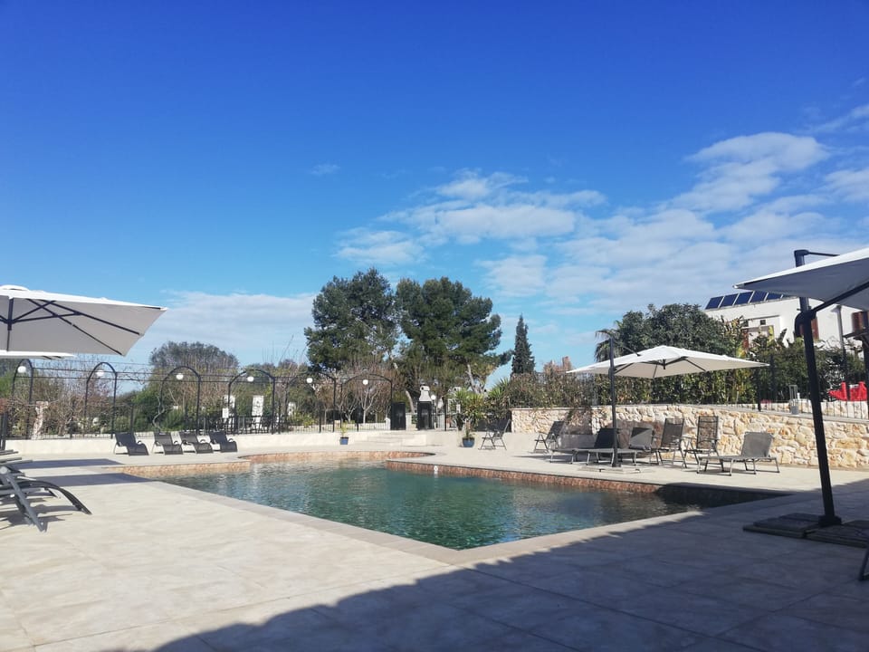 Swimming pool area