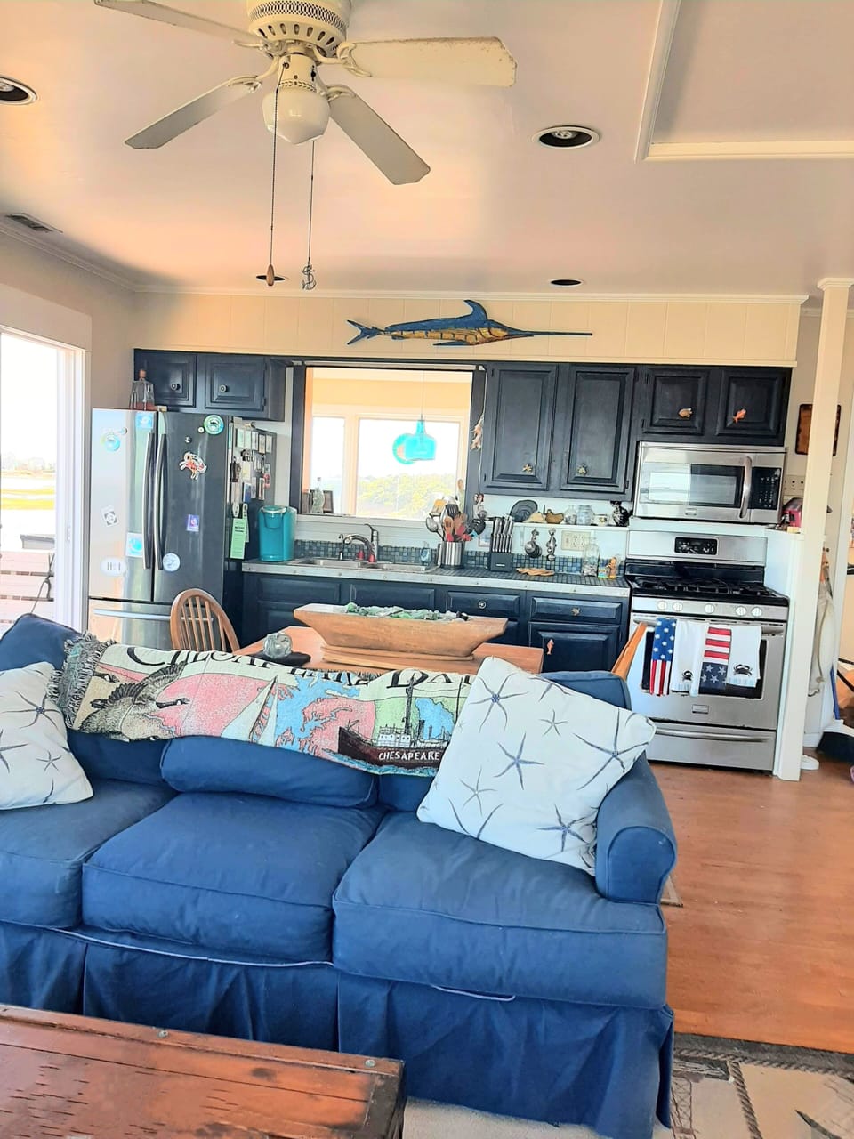 Living Room and Kitchen