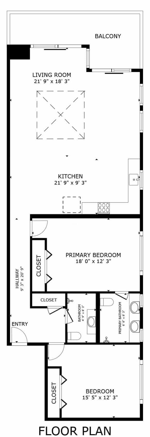 Discover the thoughtfully designed layout, offering seamless flow and comfort in every corner.