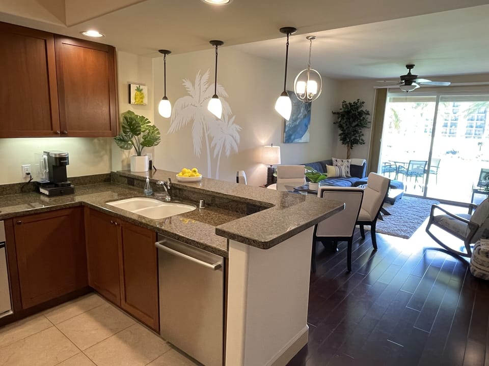 Fully equipped  kitchen