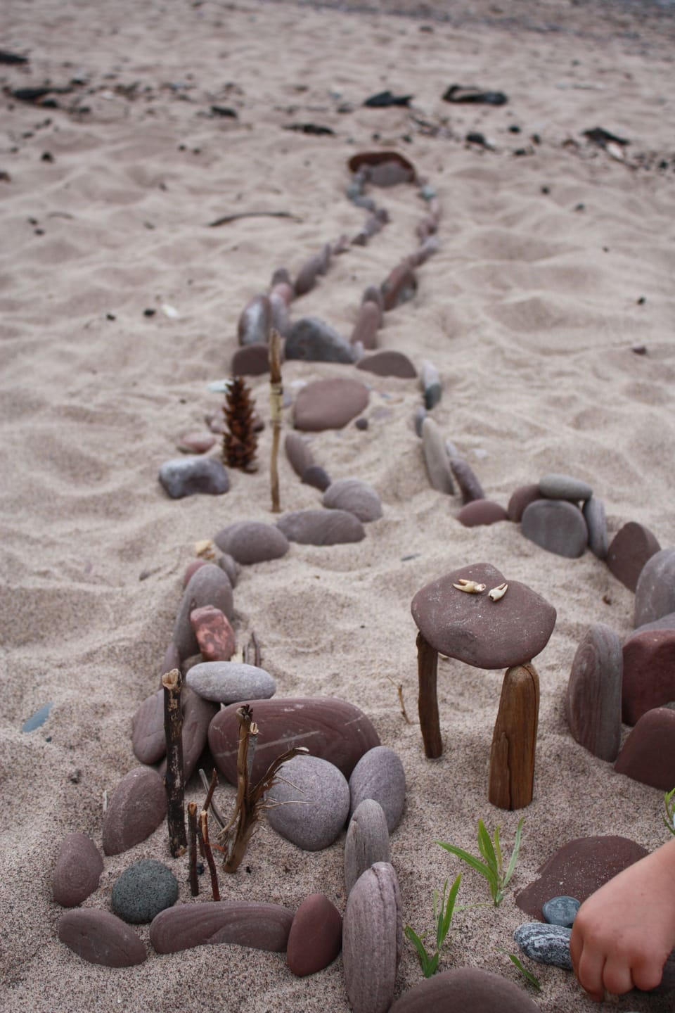 Agate hunting and epic sandcaste-building, any time