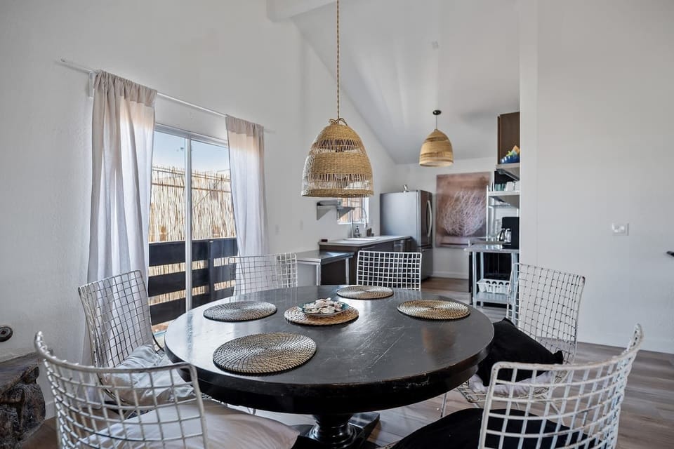 Dining and kitchen 