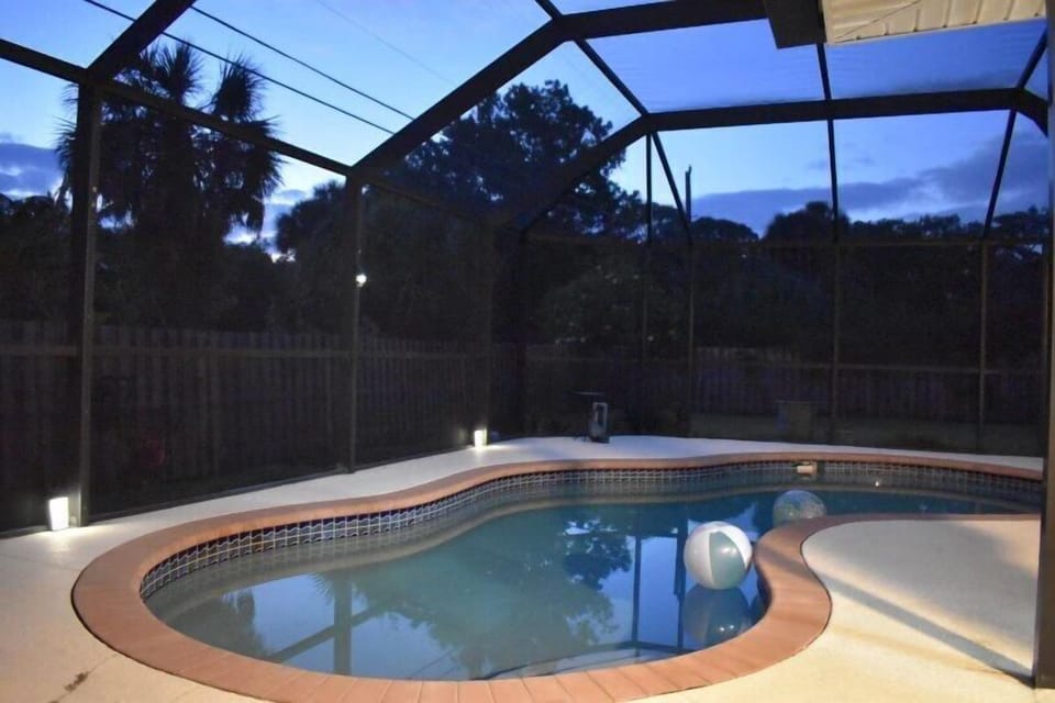 Relax poolside as you unwind from a fun Venice day