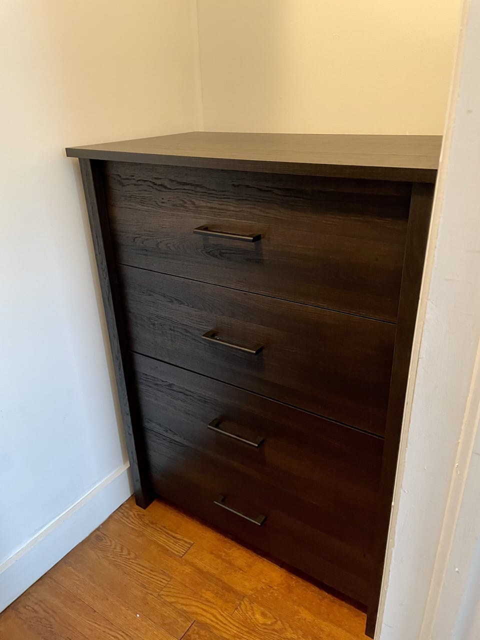Dresser in walk in closet if you decide to unpack 