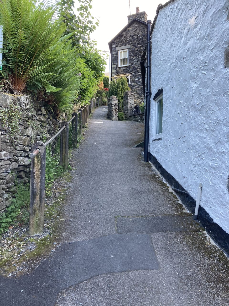 Gale Terrace leading to Lower Gale from Ambleside Centre
