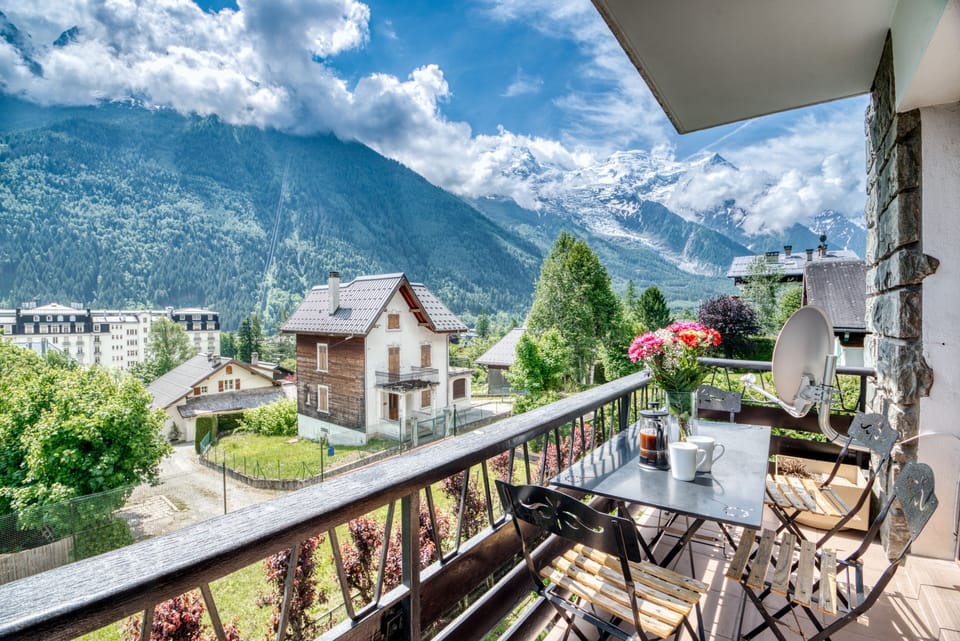 view from balcony