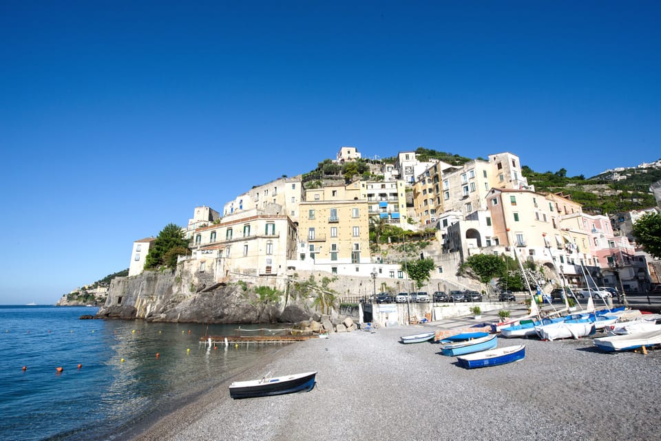 Minori Beach, less than 2 minutes walking