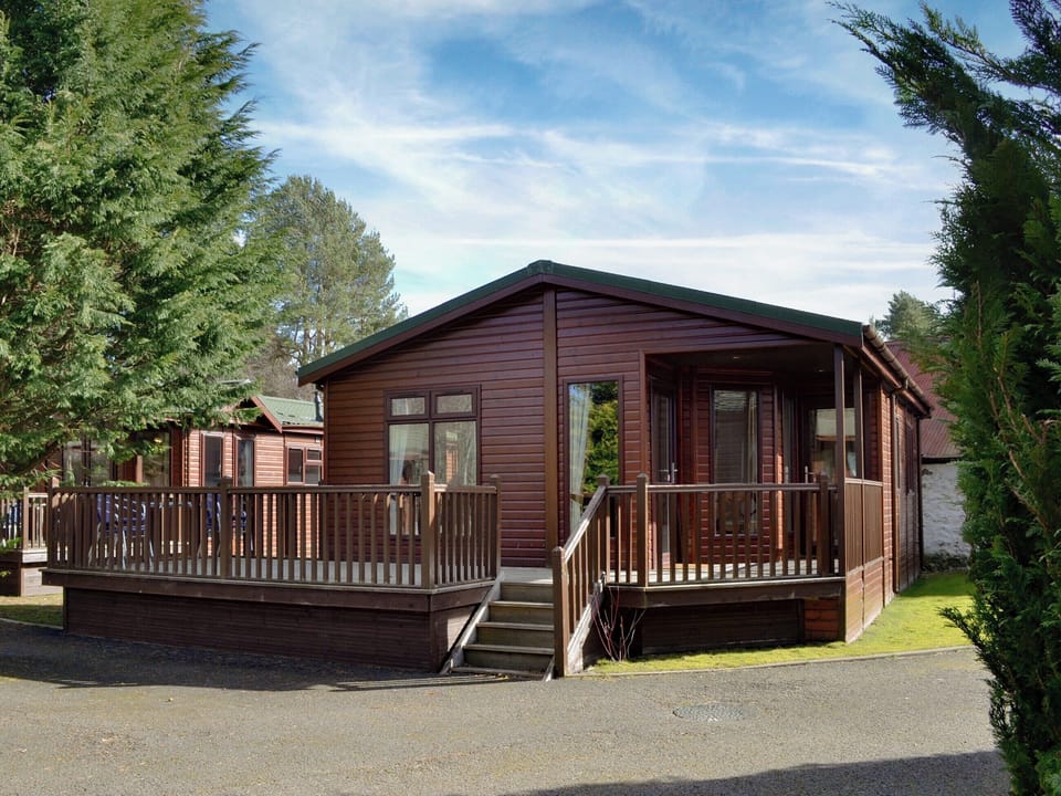 Exterior | Lodge G - Royal Deeside Woodland Lodges, Dinnet, near Ballater