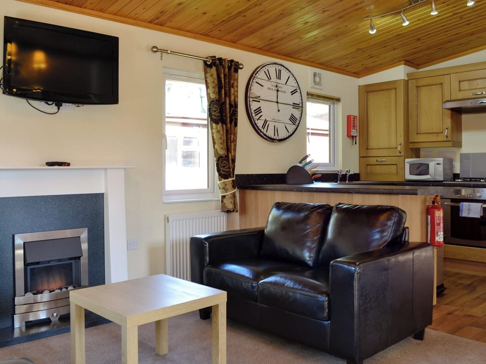 Open plan living space | Lodge G - Royal Deeside Woodland Lodges, Dinnet, near Ballater