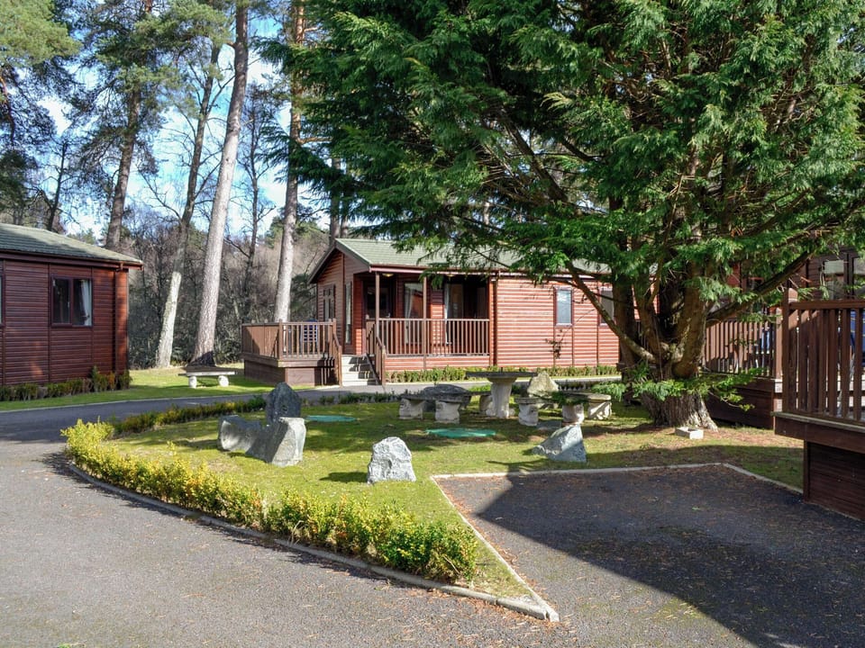 Setting | Royal Deeside Woodland Lodge, Dinnet, near Ballater