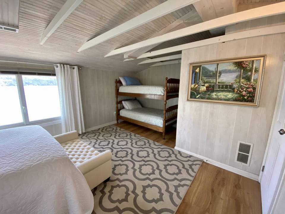 Master bedroom bunker

