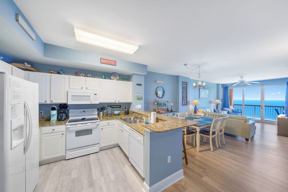 Coastal vibes await in this spacious condo with beautiful gulf view!
