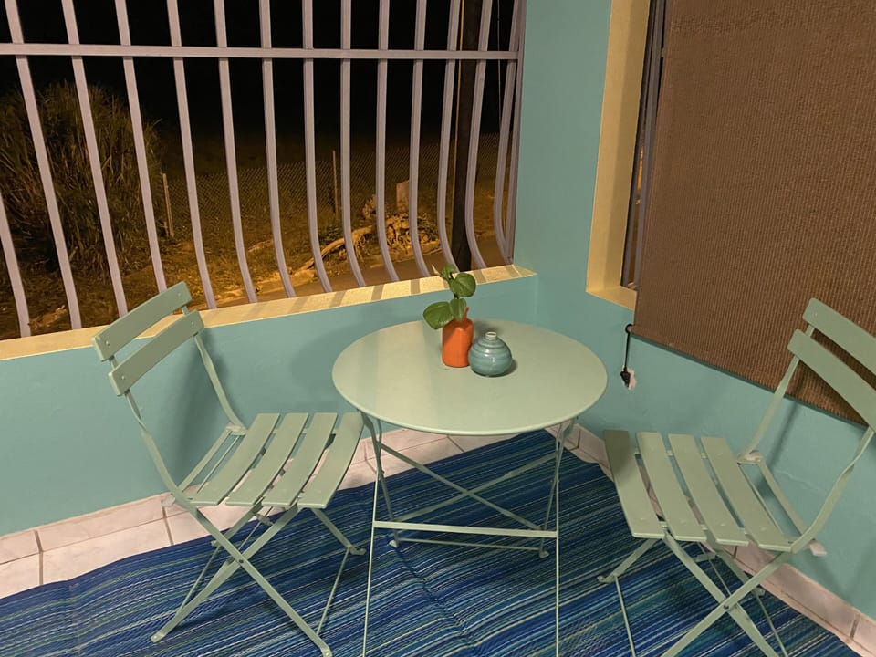 Bistro set for evening breeze 