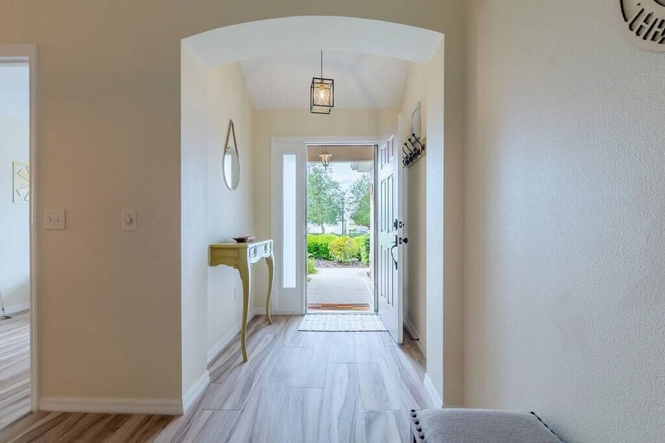 Welcoming entryway