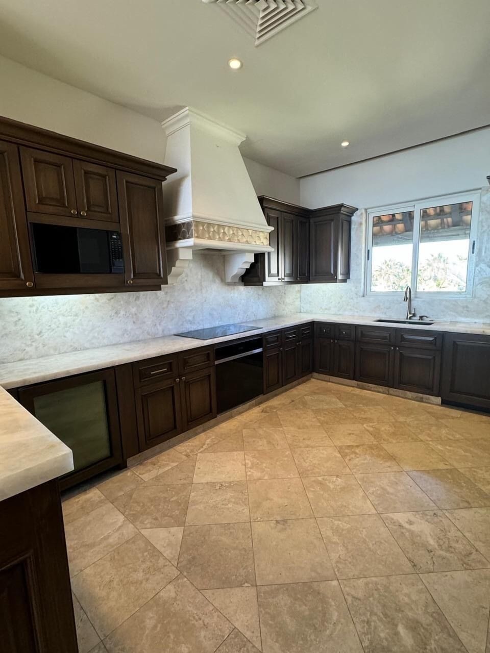 Recently remodeled kitchen with top of line appliances